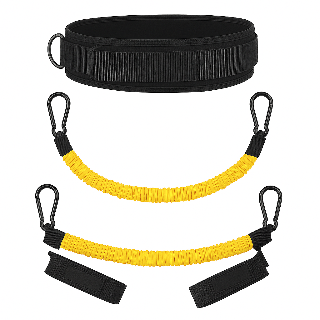 Leg Resistance Trainer — Adjustable Power Bands