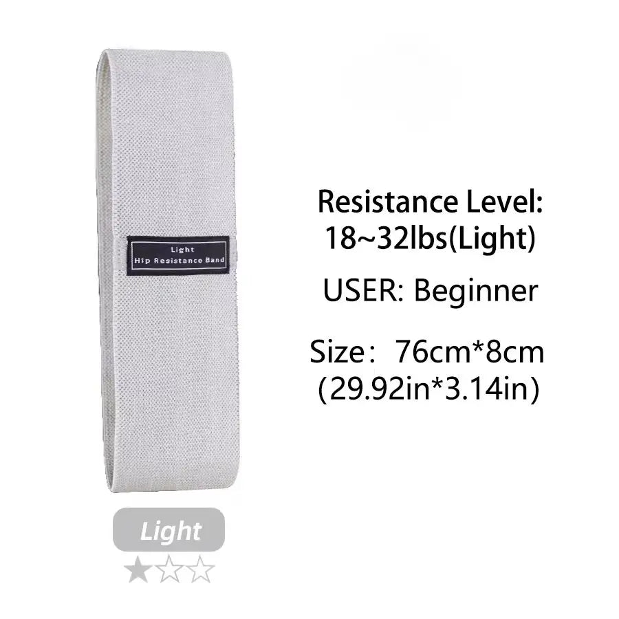 Fabric Resistance Bands — Glute & Hip Training Set