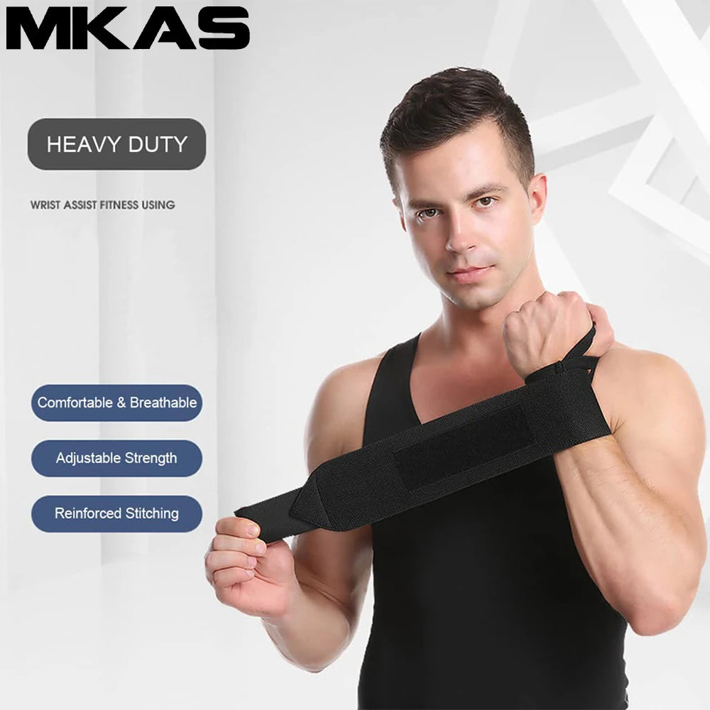 Wrist Wraps — Powerlifting Support Straps