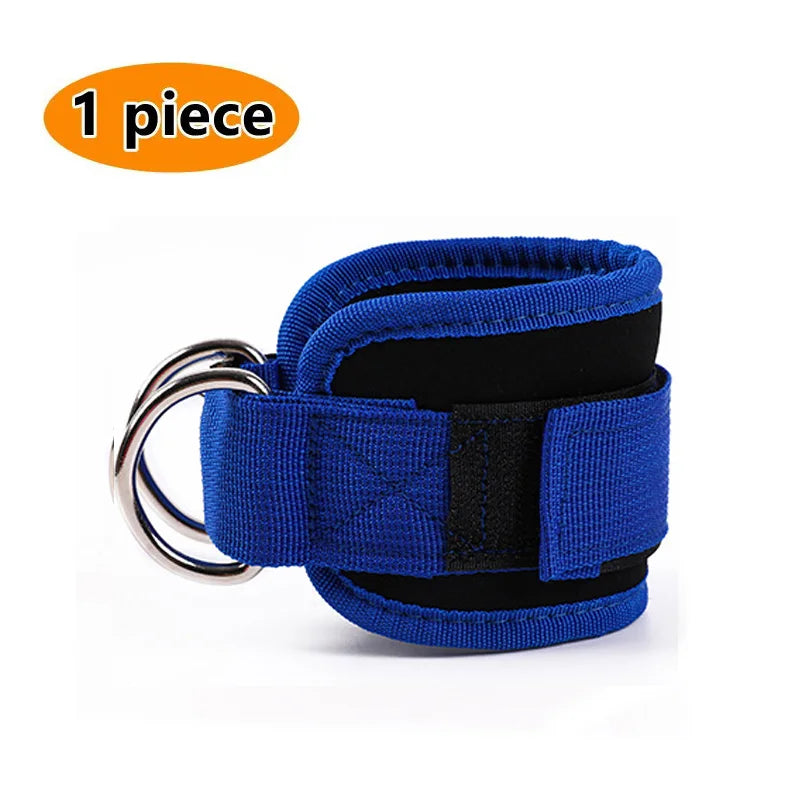 Ankle & Wrist Cuffs — Adjustable D-Ring Support Straps