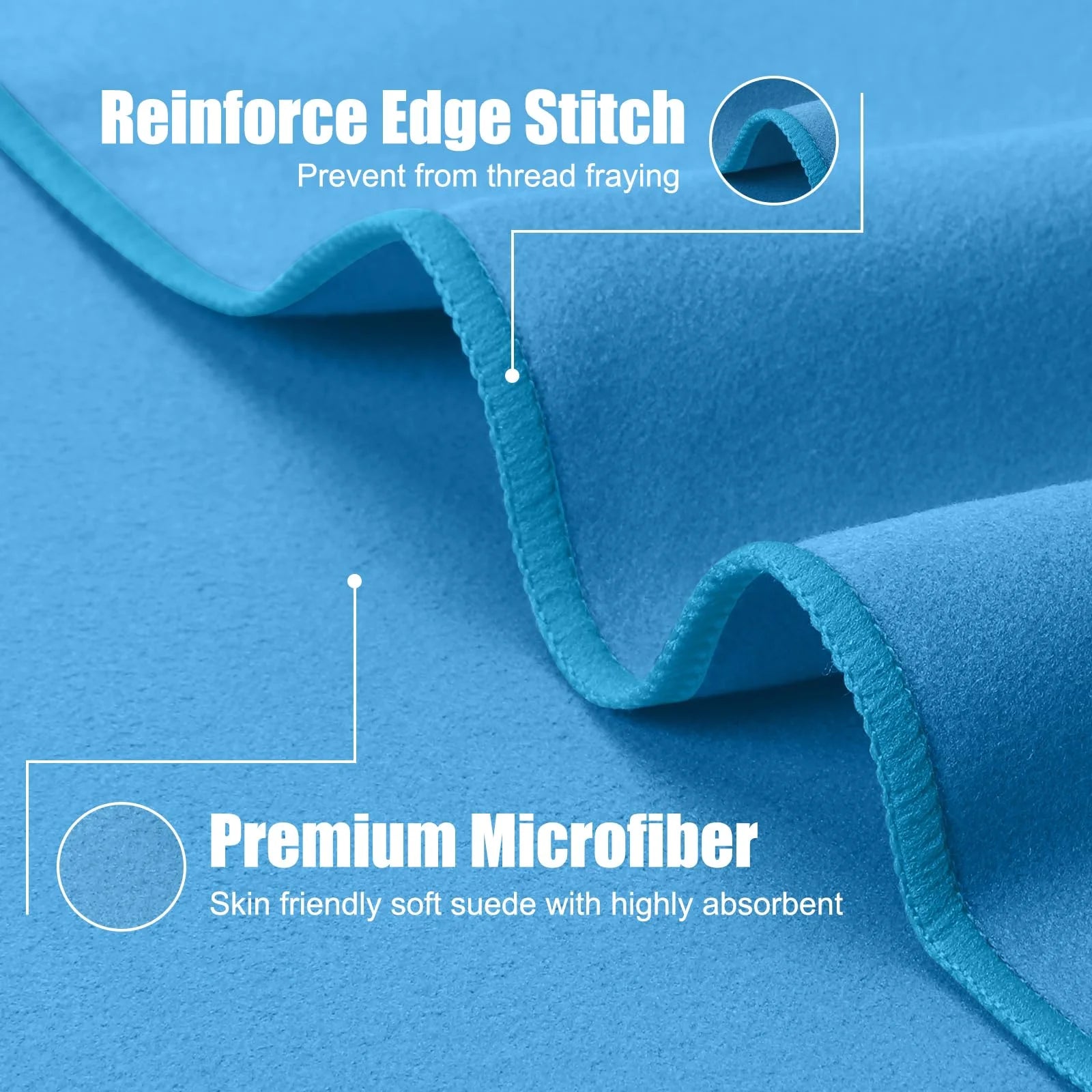 Performance Gym Towel — Silver Ion Fast-Dry