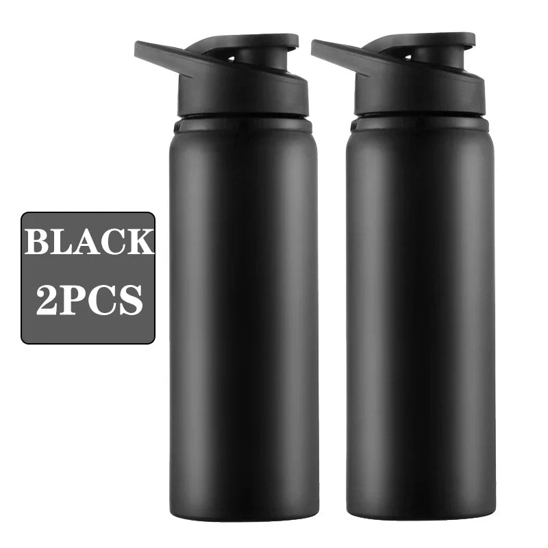 Gym Water Bottle — Leakproof Aluminum