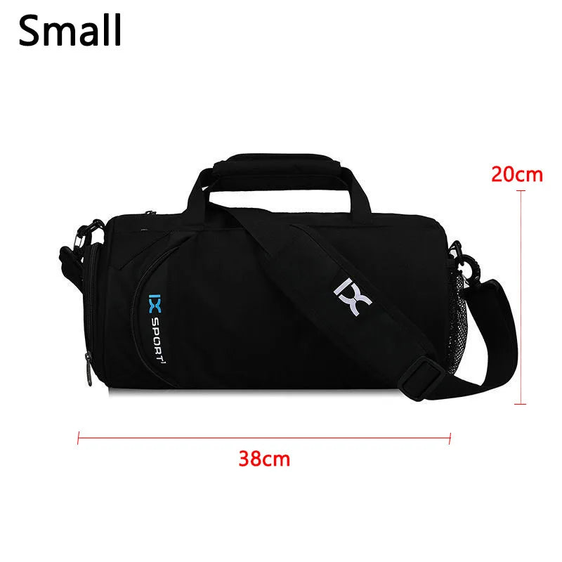 Gym Duffle Bag — Dual Compartment Wet/Dry Design