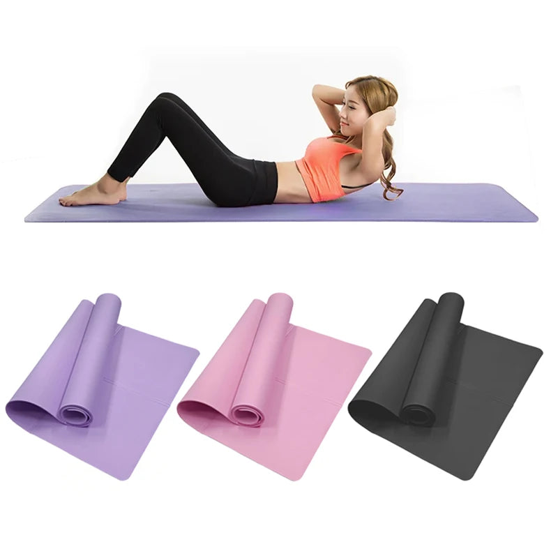 Non-Slip Yoga Mat — 4 mm Comfort Grip