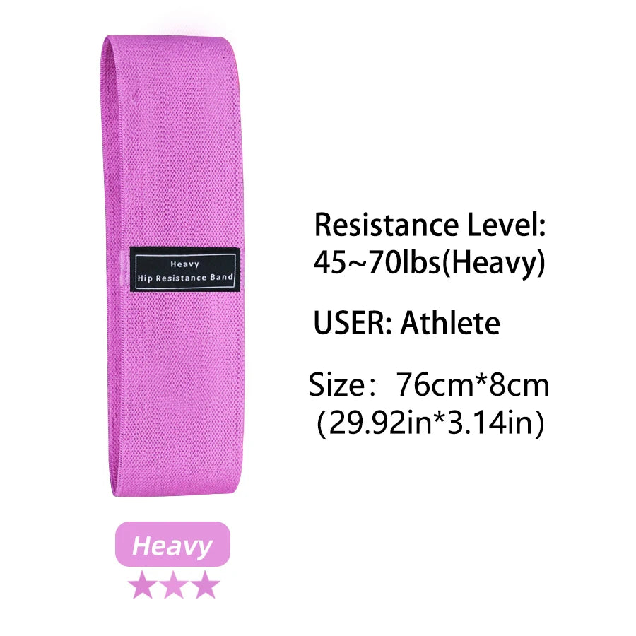 Fabric Resistance Bands — Glute & Hip Training Set