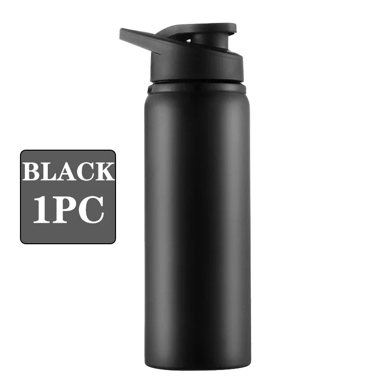 Gym Water Bottle — Leakproof Aluminum