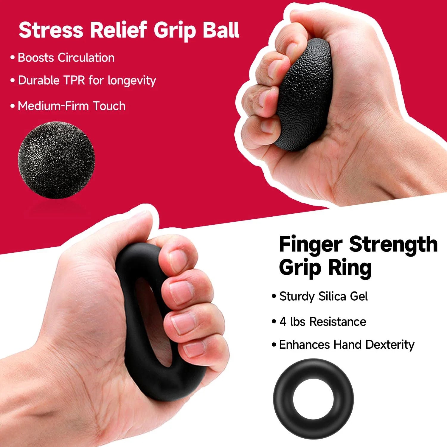 Hand Strengthener Workout Kit 6 Pack 5-60kg