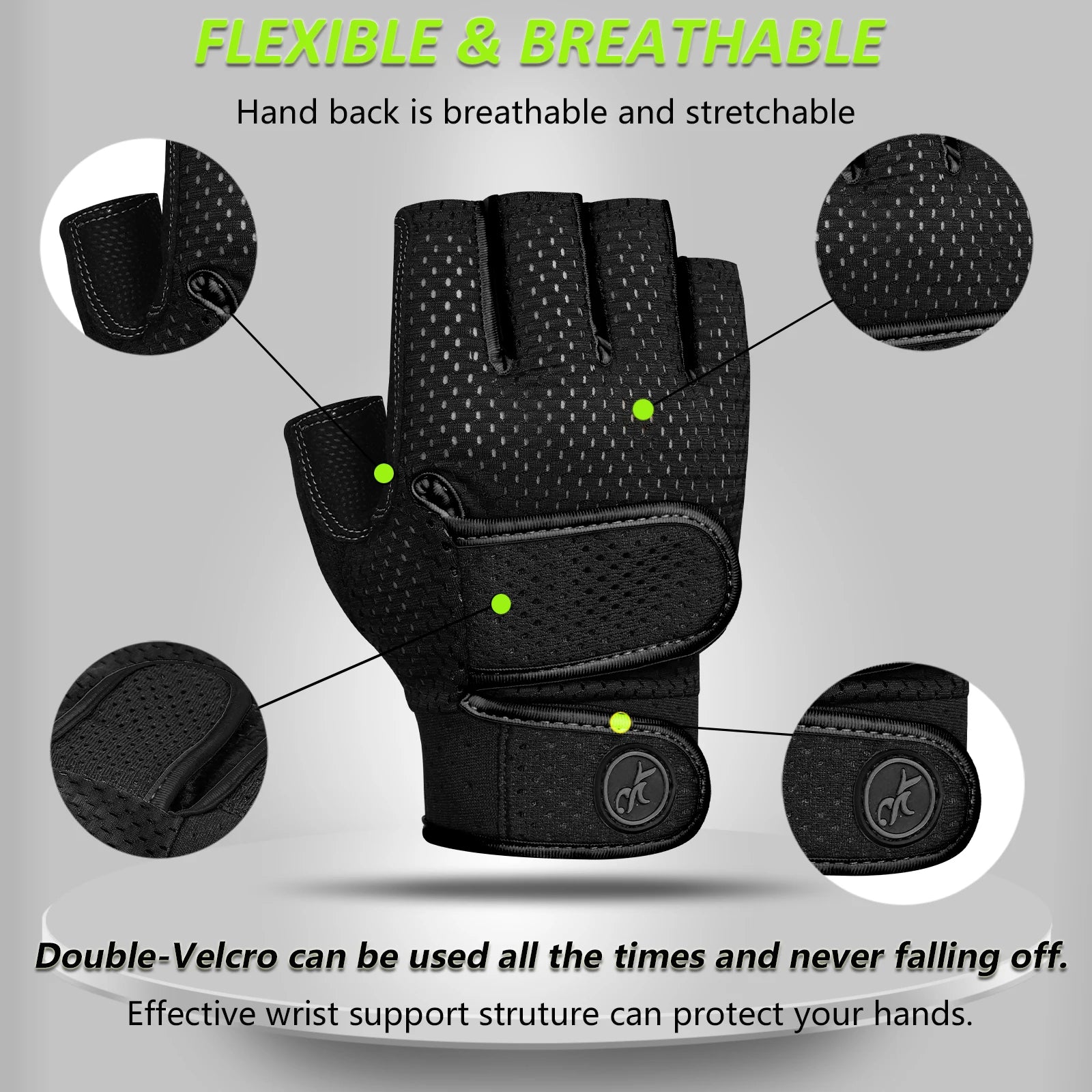 Training Gloves — Non-Slip Grip & Padding