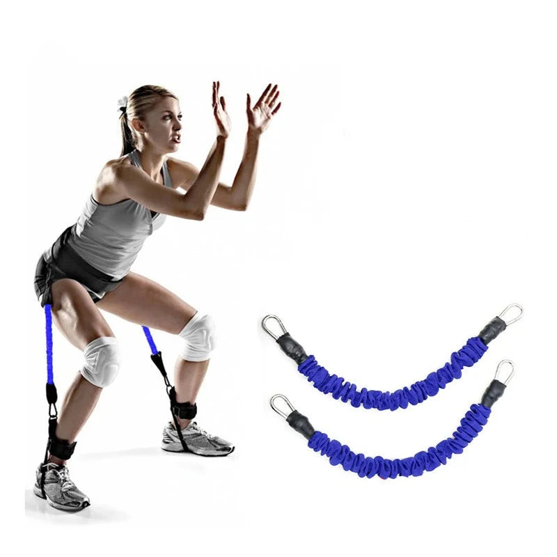 Leg Resistance Trainer — Adjustable Power Bands