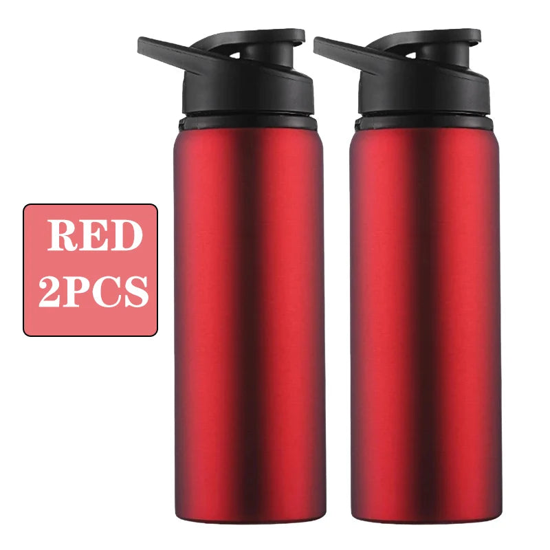 Gym Water Bottle — Leakproof Aluminum
