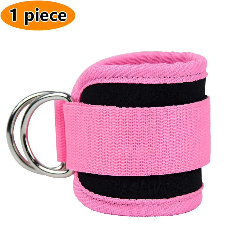 Ankle & Wrist Cuffs — Adjustable D-Ring Support Straps