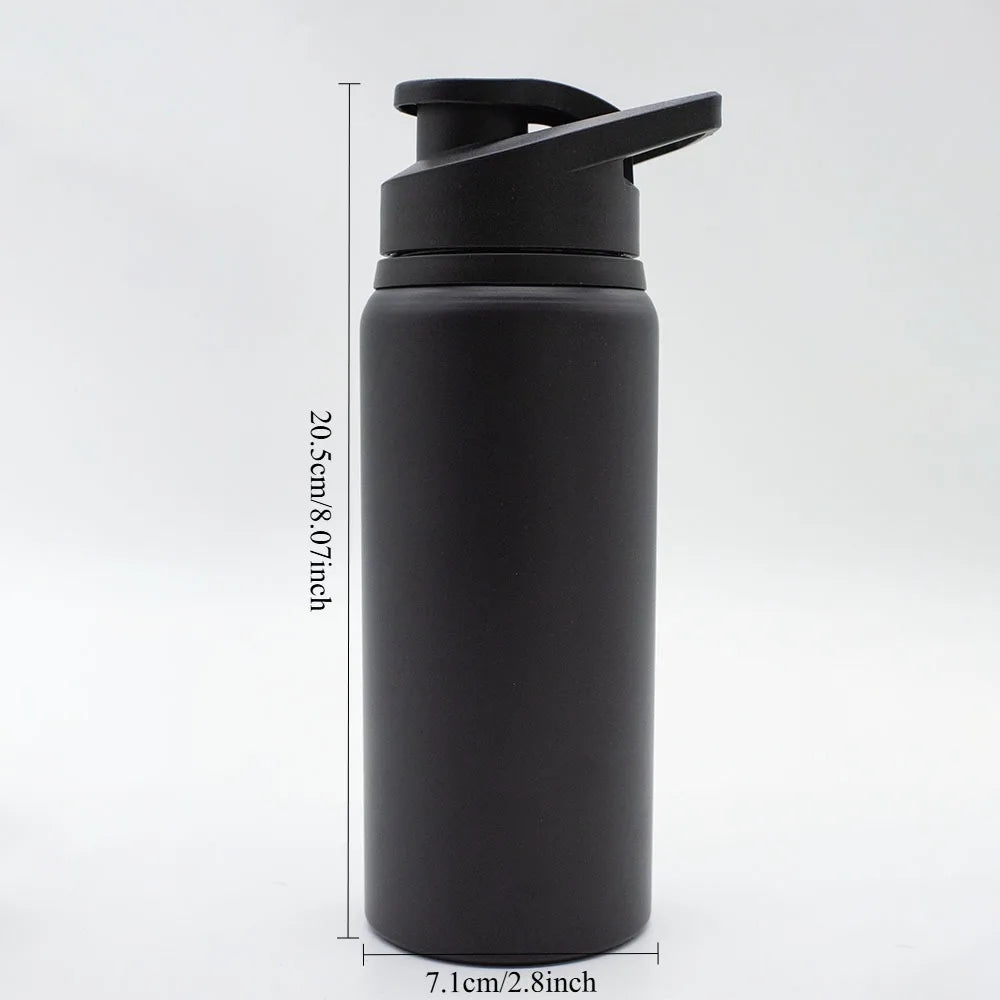 Gym Water Bottle — Leakproof Aluminum