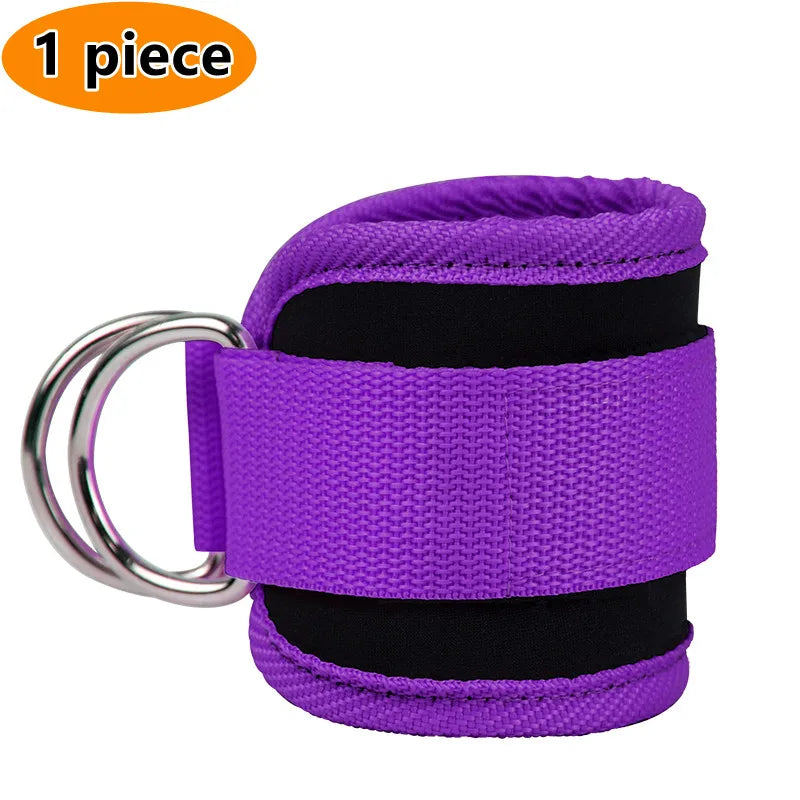 Ankle & Wrist Cuffs — Adjustable D-Ring Support Straps