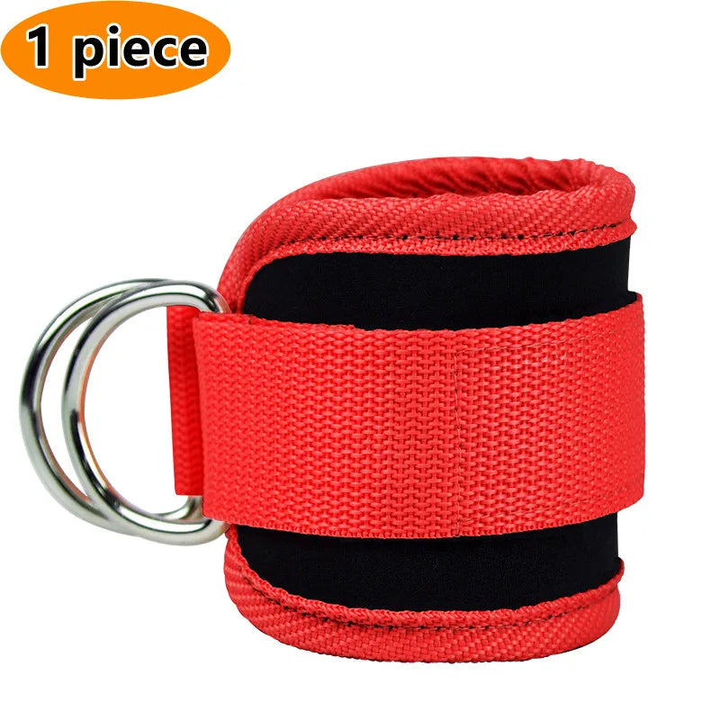 Ankle & Wrist Cuffs — Adjustable D-Ring Support Straps