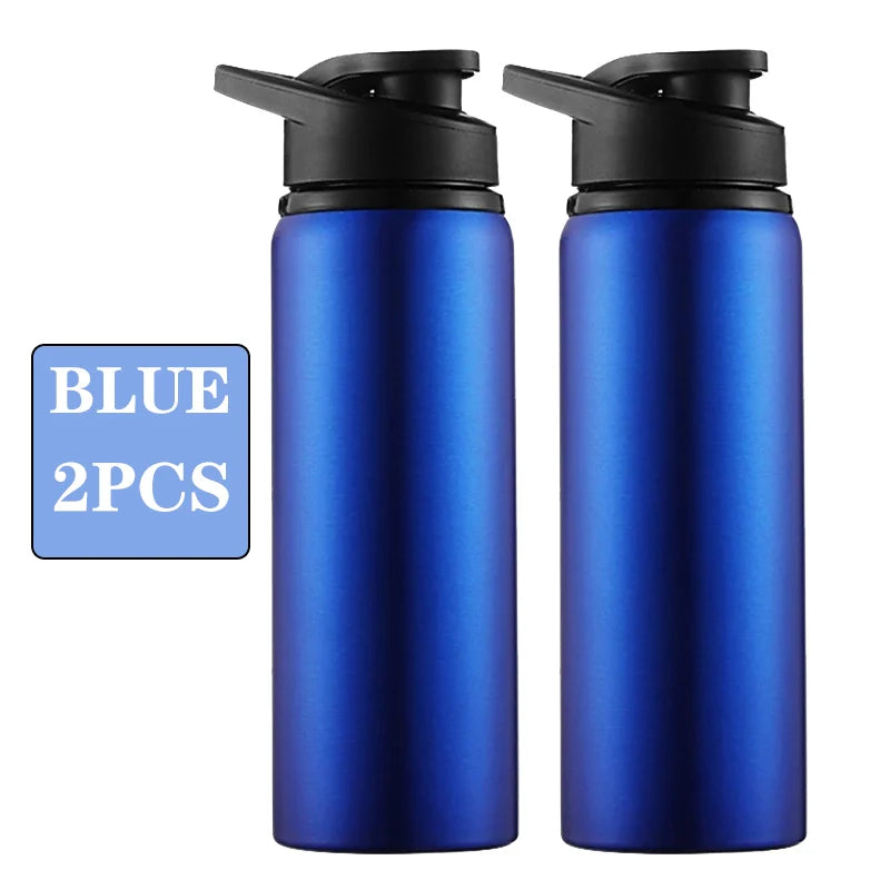 Gym Water Bottle — Leakproof Aluminum