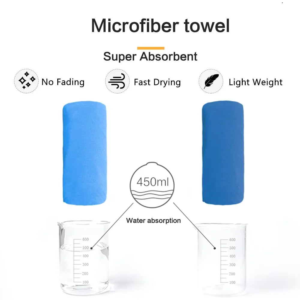 Performance Gym Towel — Silver Ion Fast-Dry