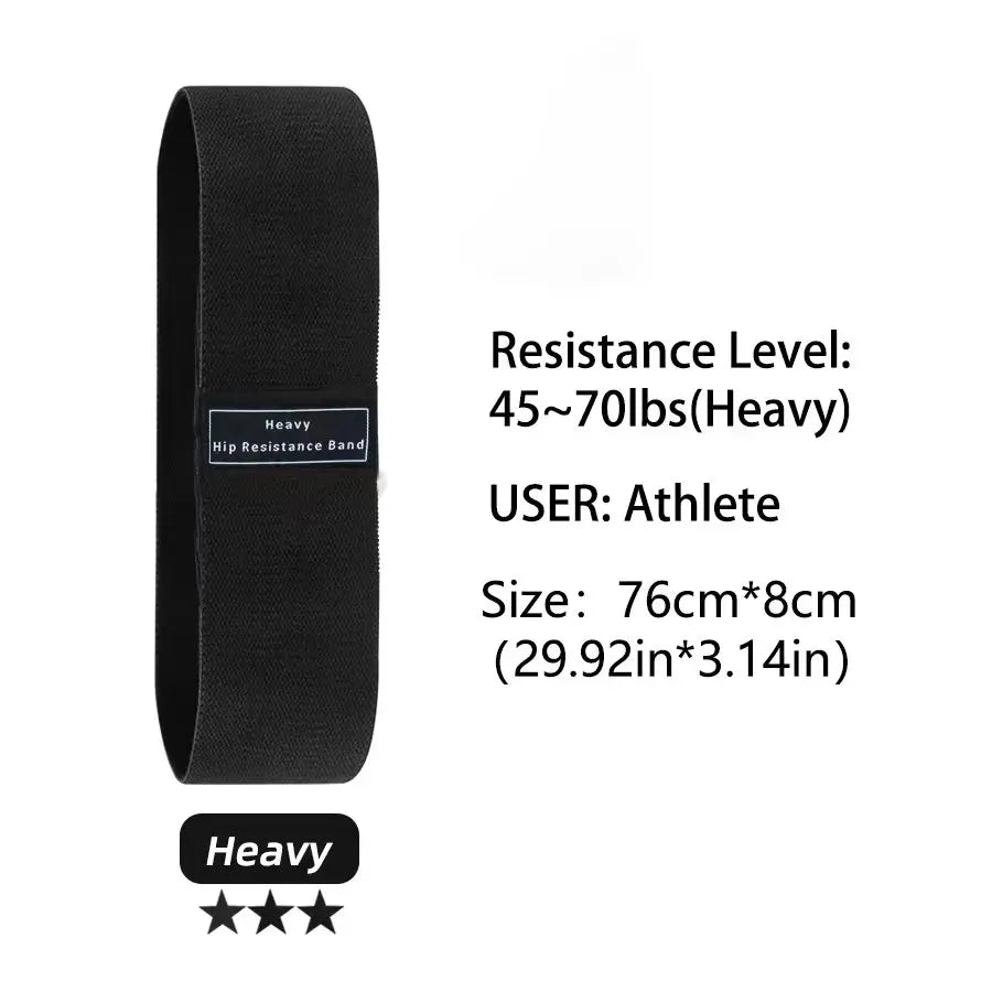Fabric Resistance Bands — Glute & Hip Training Set