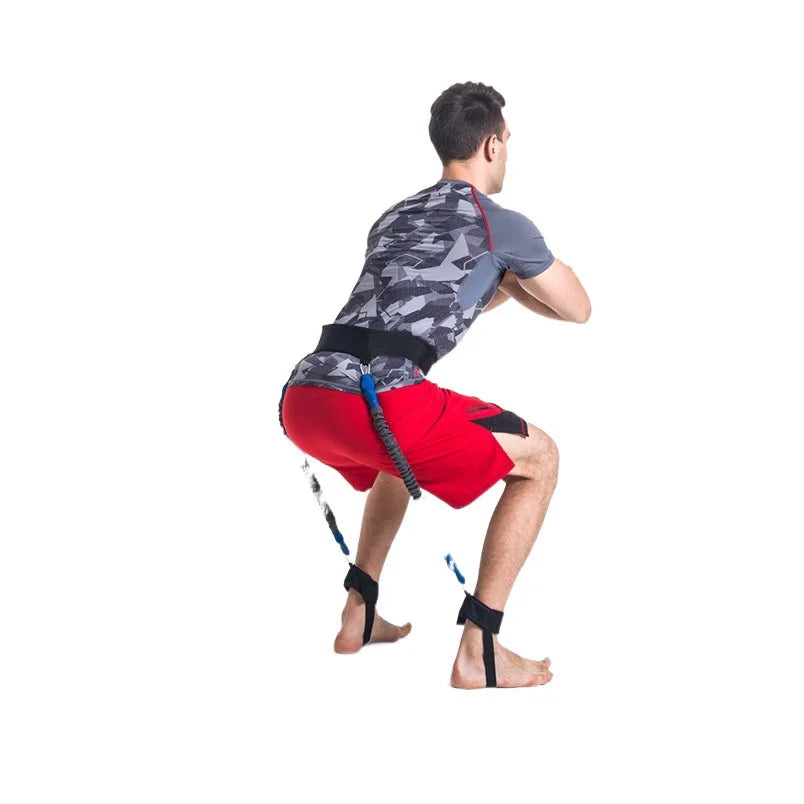 Leg Resistance Trainer — Adjustable Power Bands