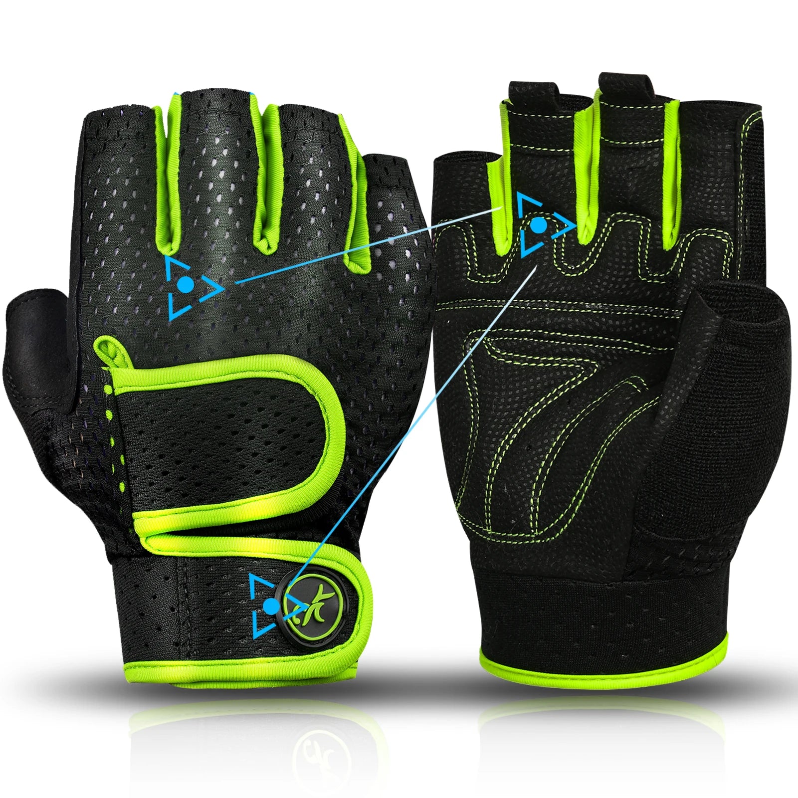 Training Gloves — Non-Slip Grip & Padding