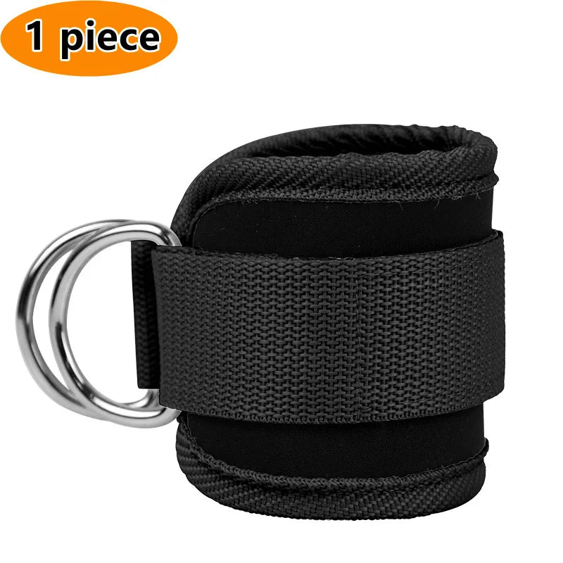 Ankle & Wrist Cuffs — Adjustable D-Ring Support Straps