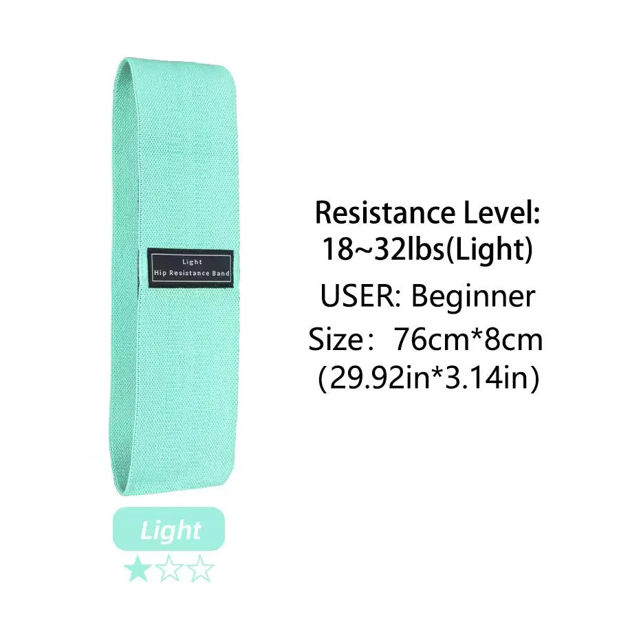 Fabric Resistance Bands — Glute & Hip Training Set