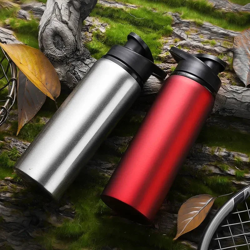 Gym Water Bottle — Leakproof Aluminum