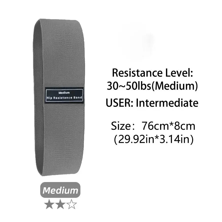 Fabric Resistance Bands — Glute & Hip Training Set
