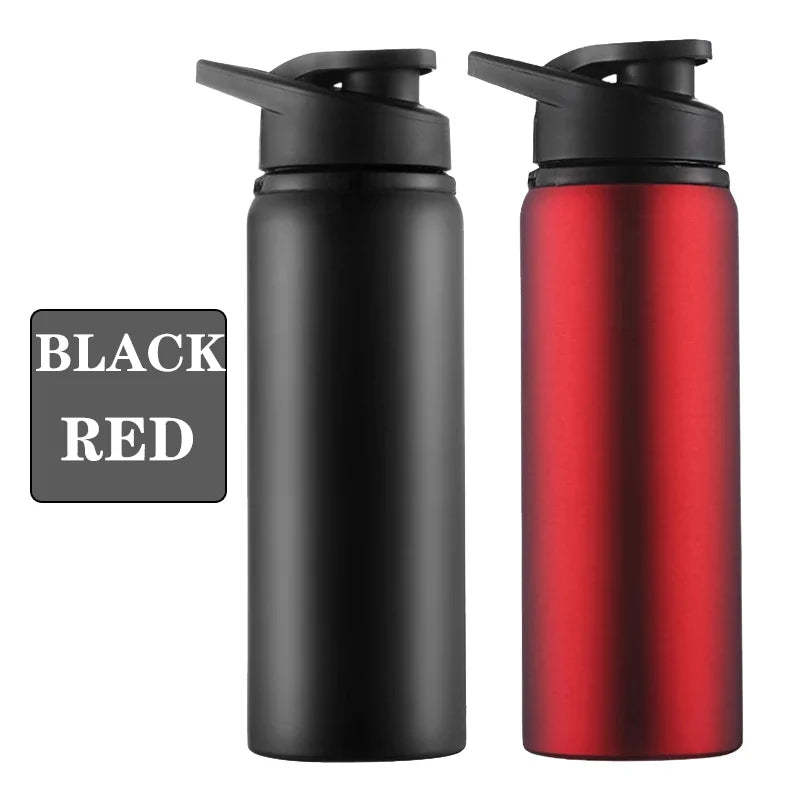 Gym Water Bottle — Leakproof Aluminum
