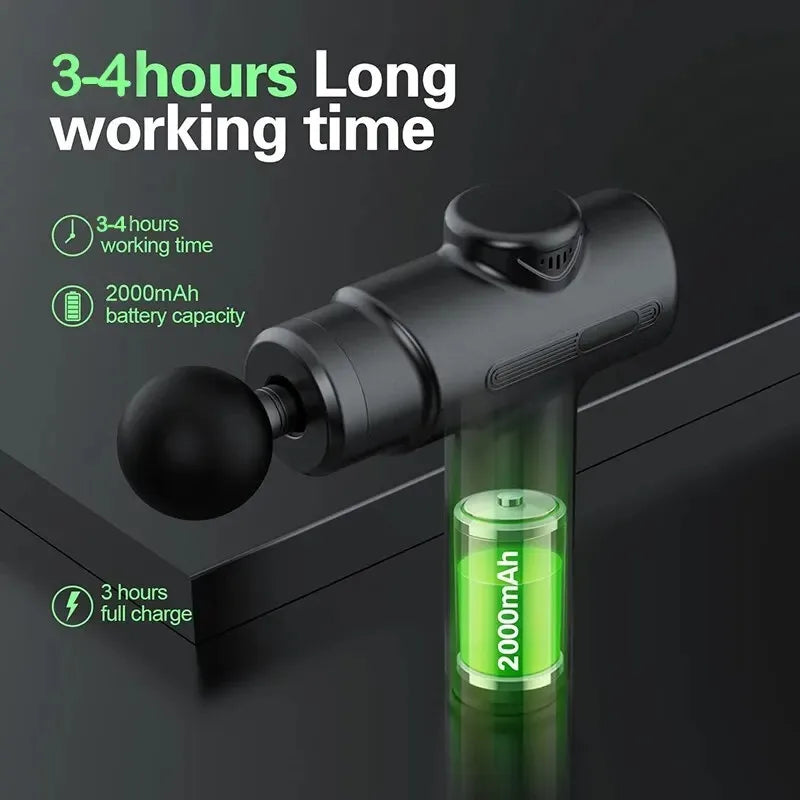 Deep Tissue Massage gun - 8 Heads