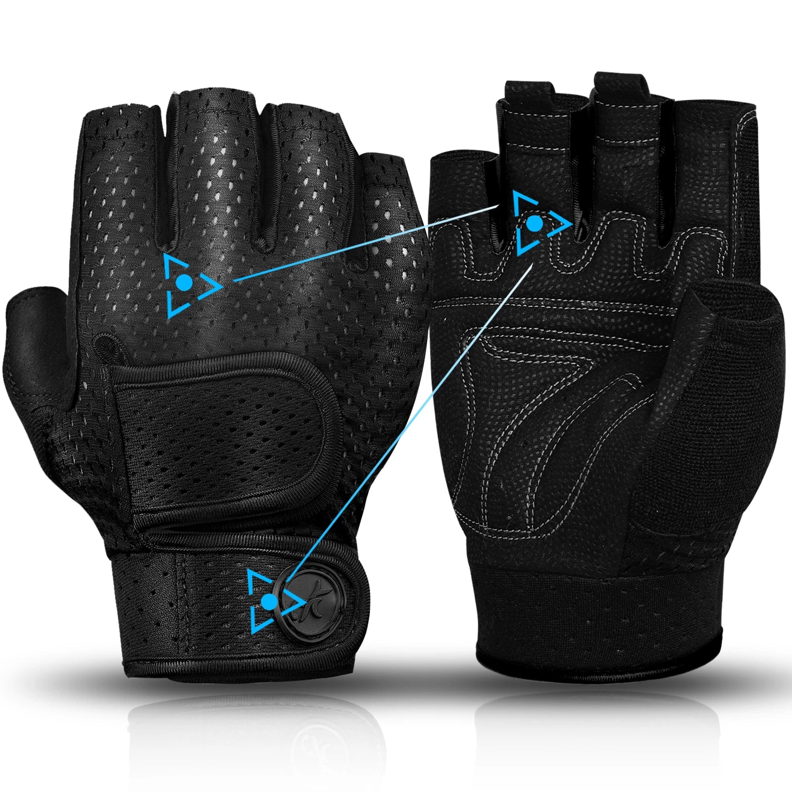 Training Gloves — Non-Slip Grip & Padding
